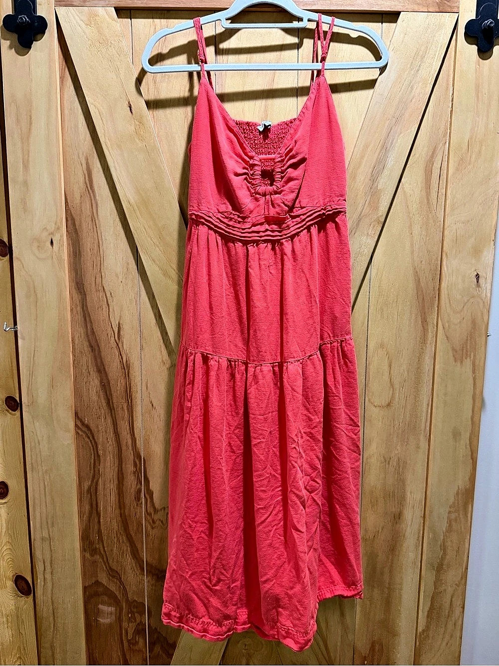 Splendid Tyler Midi Dress Pink Size Medium Like New